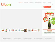 Tablet Screenshot of bicen.com.tr